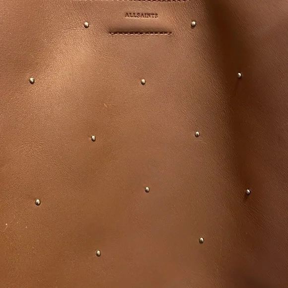 All Saints Leather light brown bag - Picture 3 of 7